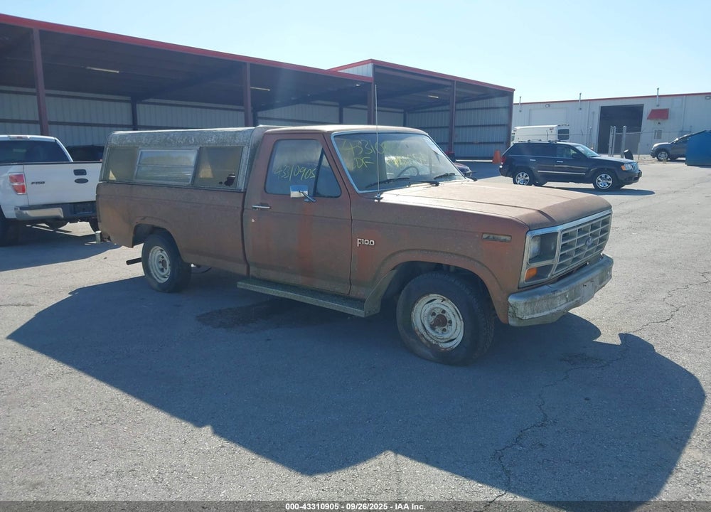 1982 FORD F100 VIN: 1FTCF1030CPA85476