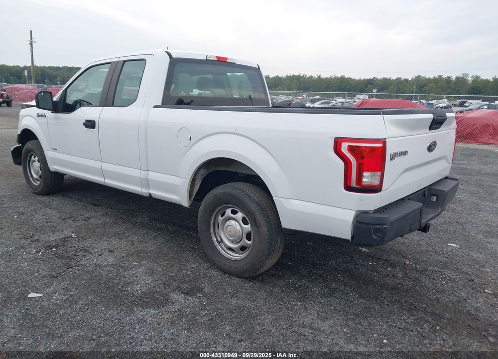 2016 FORD F-150 XL VIN: 1FTFX1EG0GKE77723