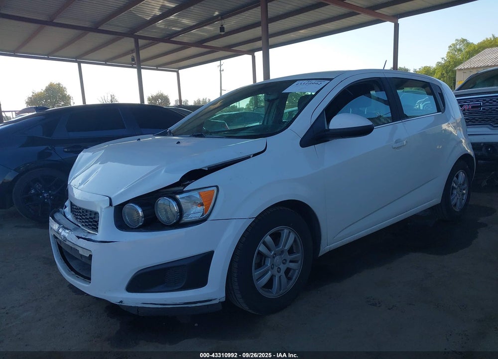 2015 CHEVROLET SONIC VIN: 1G1JC6SH2F4121897