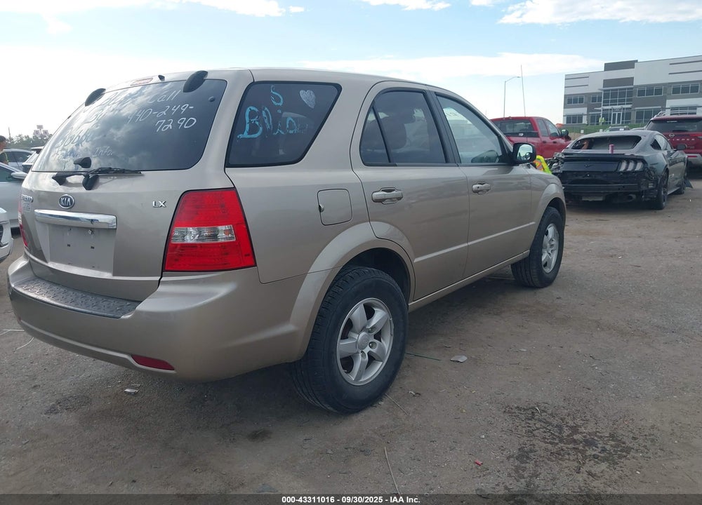 2008 KIA SORENTO LX BASE VIN: KNDJD735985774545