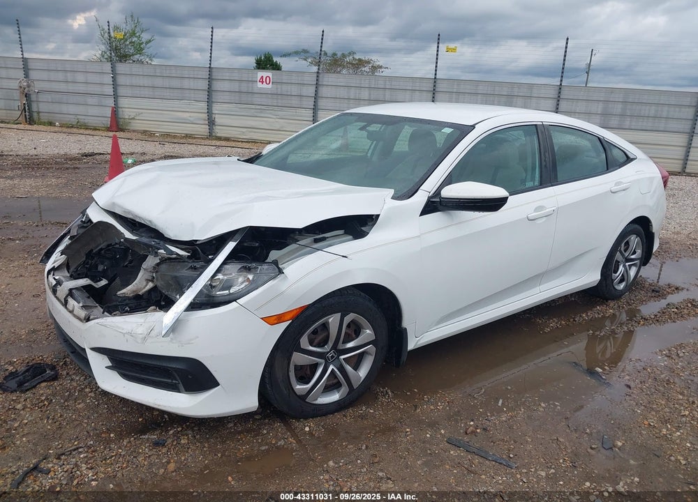 2018 HONDA CIVIC VIN: 2HGFC2F58JH582198