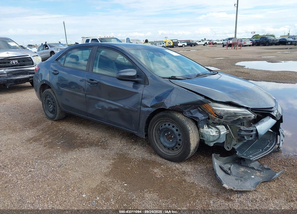 2017 TOYOTA COROLLA LE VIN: 5YFBURHE1HP593600