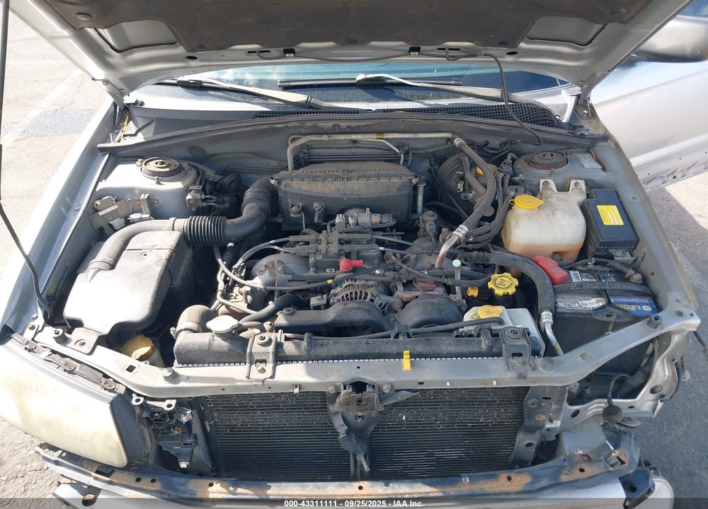 2004 SUBARU FORESTER 2.5XS VIN: JF1SG65694H701377