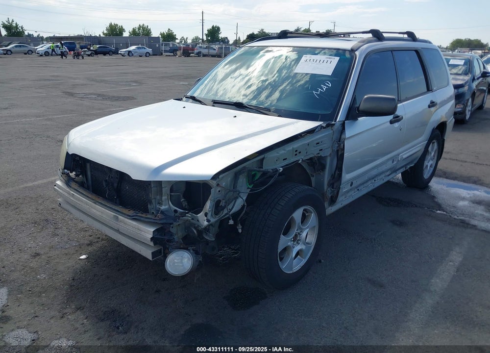 2004 SUBARU FORESTER 2.5XS VIN: JF1SG65694H701377