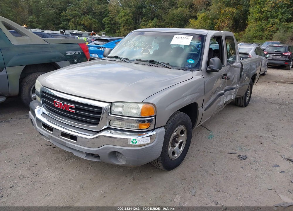 2003 GMC SIERRA 1500 VIN: 2GTEC19XX31344852
