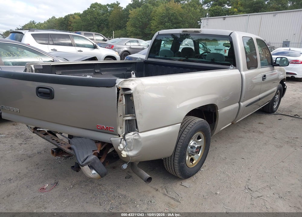 2003 GMC SIERRA 1500 VIN: 2GTEC19XX31344852