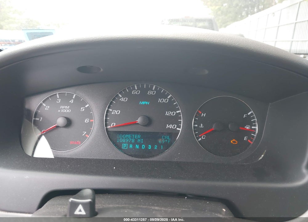 2007 CHEVROLET IMPALA VIN: 2G1WT58K279202707