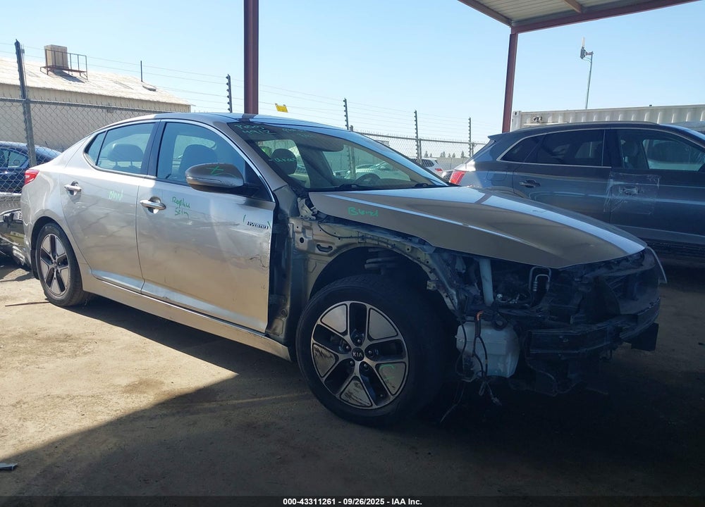 2013 KIA OPTIMA HYBRID EX VIN: KNAGM4AD2D5053090