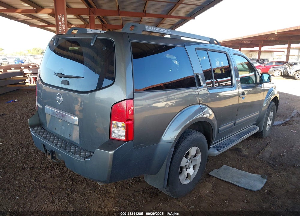 2005 NISSAN PATHFINDER VIN: 5N1AR18W05C773061