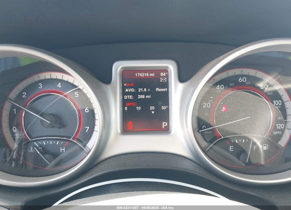 2014 DODGE JOURNEY VIN: 3C4PDCAB3ET150540