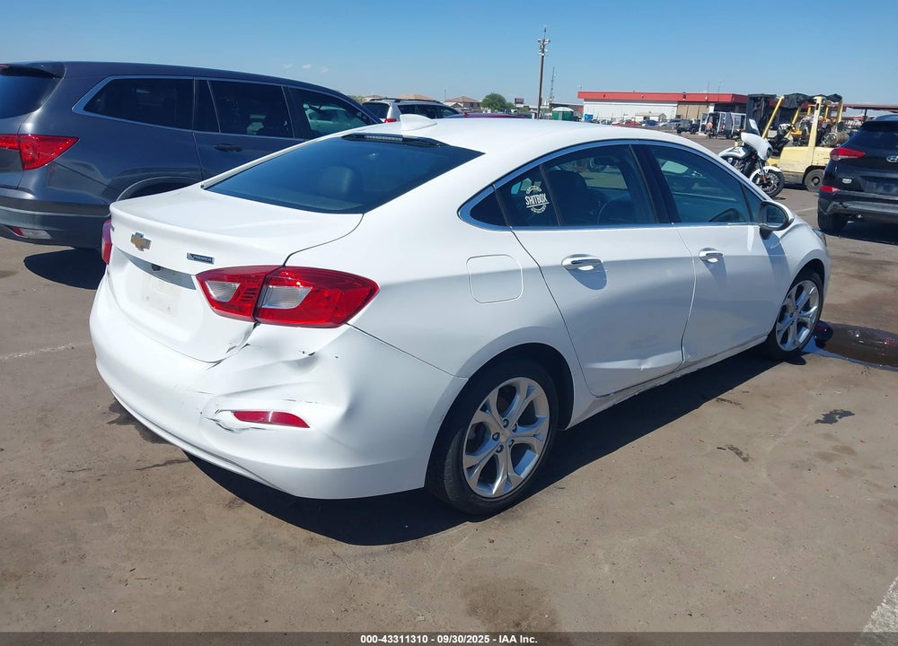 2018 CHEVROLET CRUZE PREMIER AUTO VIN: 1G1BF5SM7J7190644