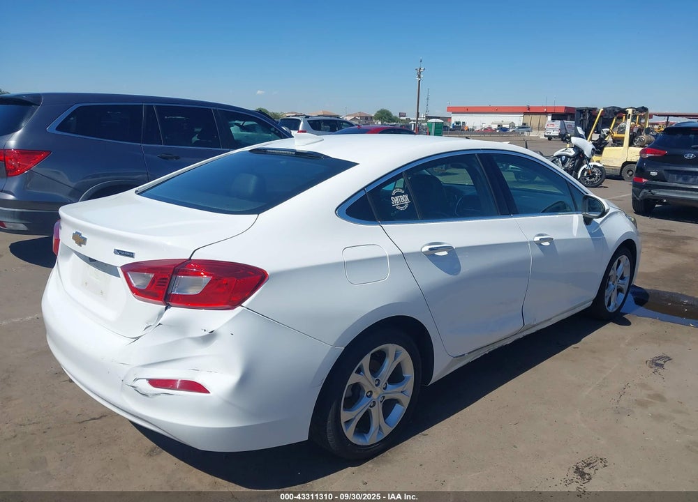2018 CHEVROLET CRUZE PREMIER AUTO VIN: 1G1BF5SM7J7190644