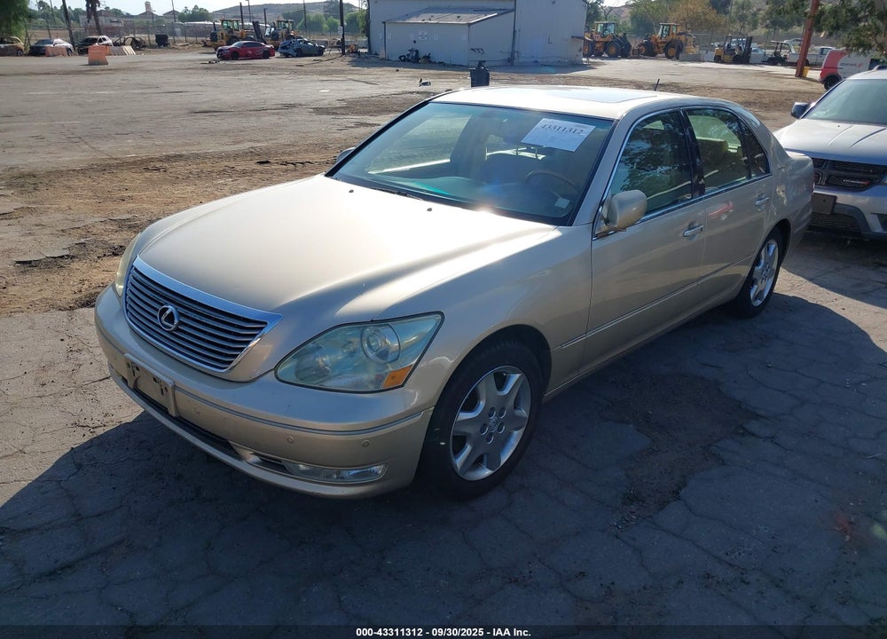2005 LEXUS LS 430 VIN: JTHBN36F850181121