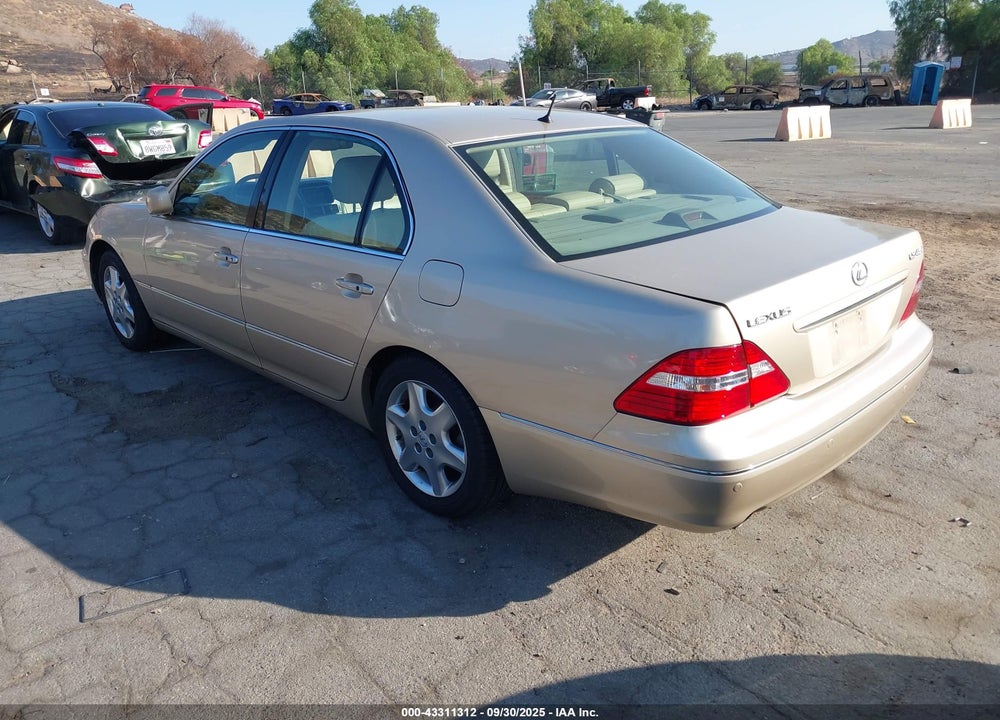 2005 LEXUS LS 430 VIN: JTHBN36F850181121