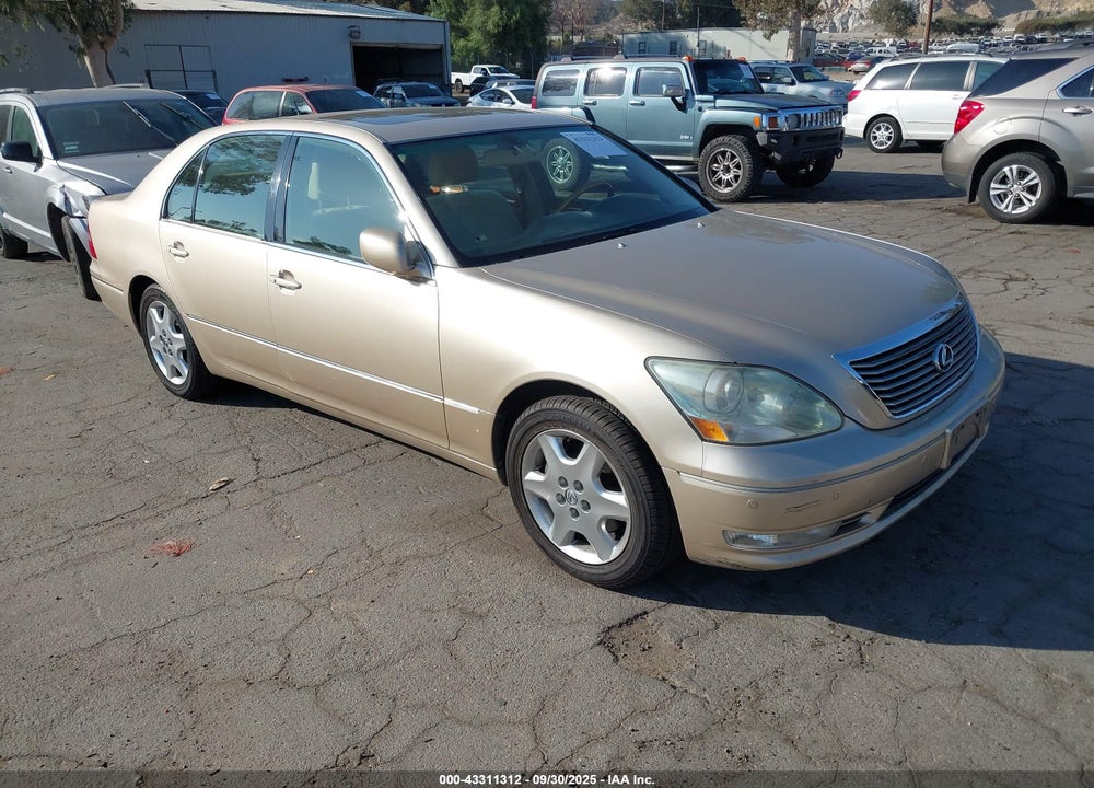 2005 LEXUS LS 430 VIN: JTHBN36F850181121