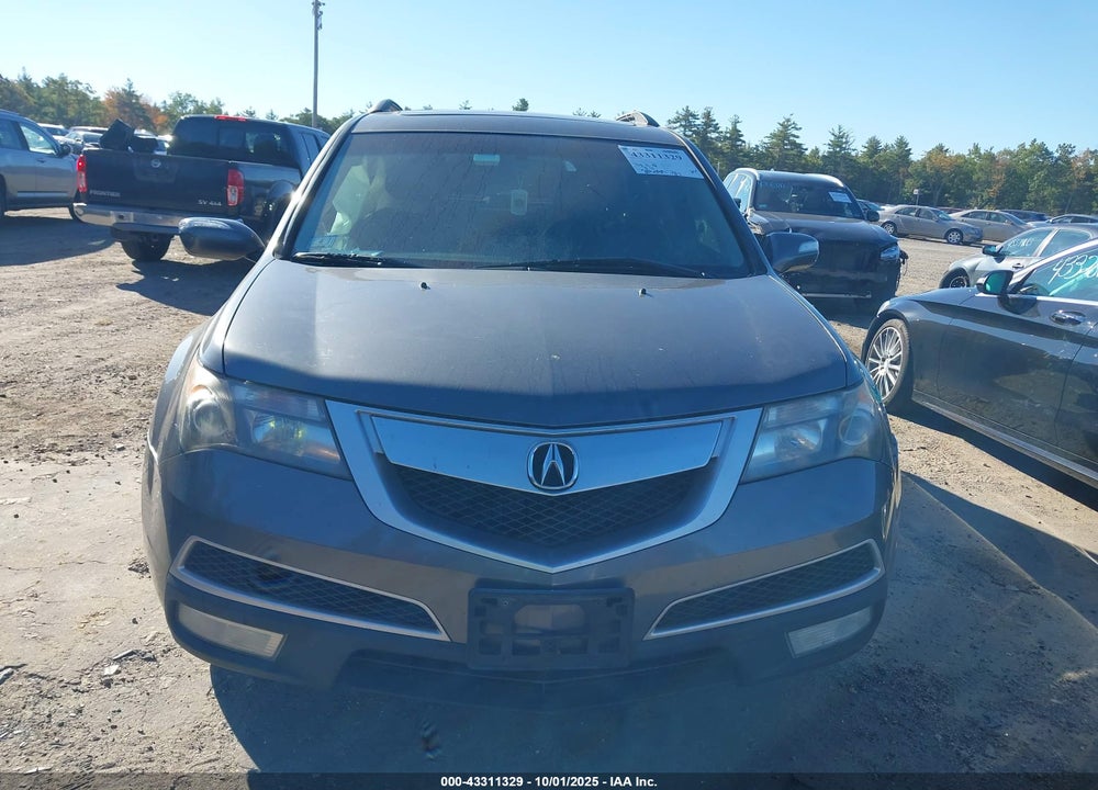 2011 ACURA MDX VIN: 2HNYD2H63BH515630