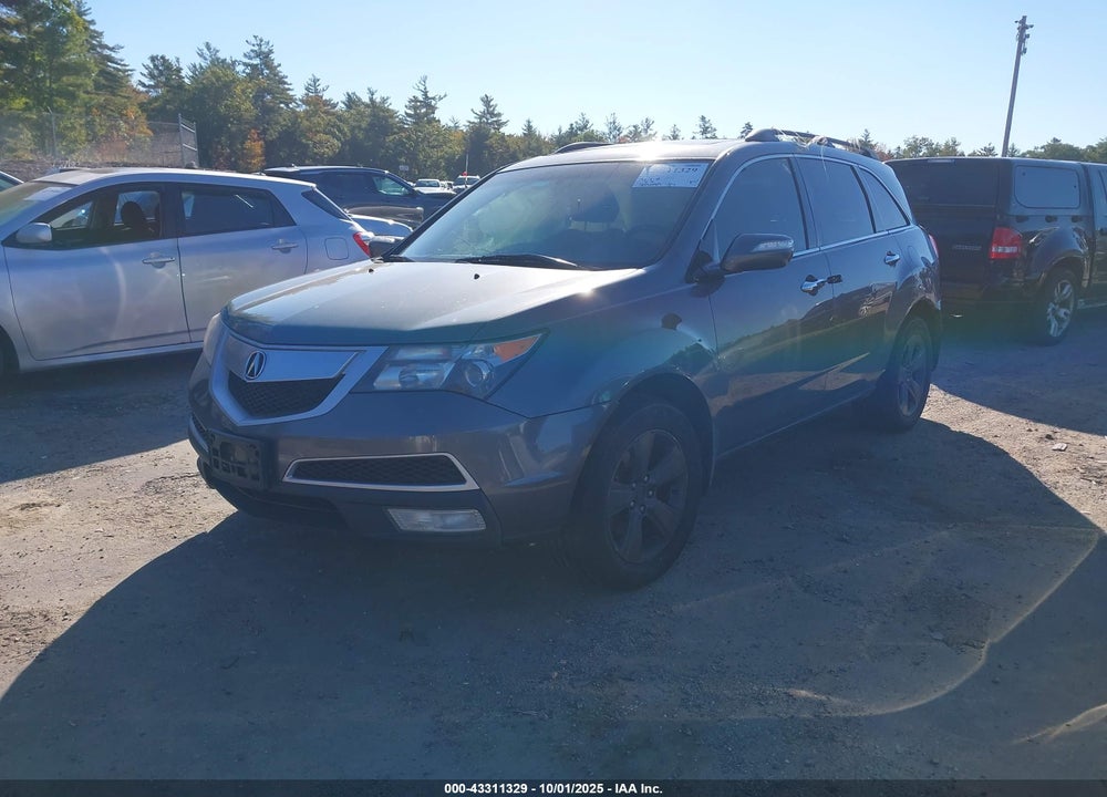 2011 ACURA MDX VIN: 2HNYD2H63BH515630