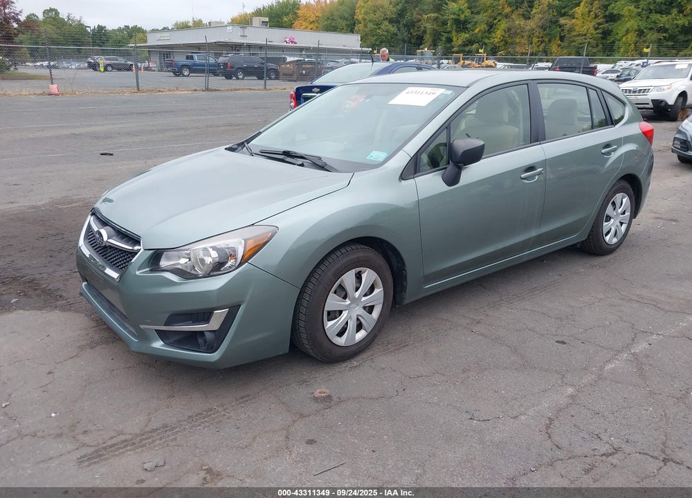 2015 SUBARU IMPREZA VIN: JF1GPAA63FH310288