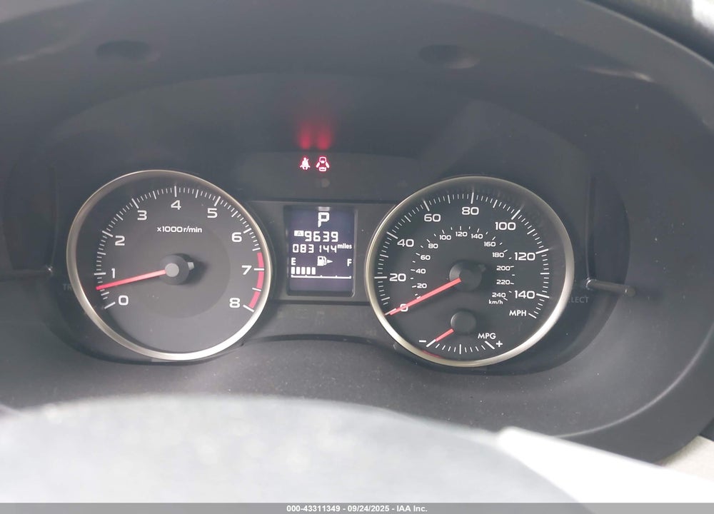 2015 SUBARU IMPREZA VIN: JF1GPAA63FH310288
