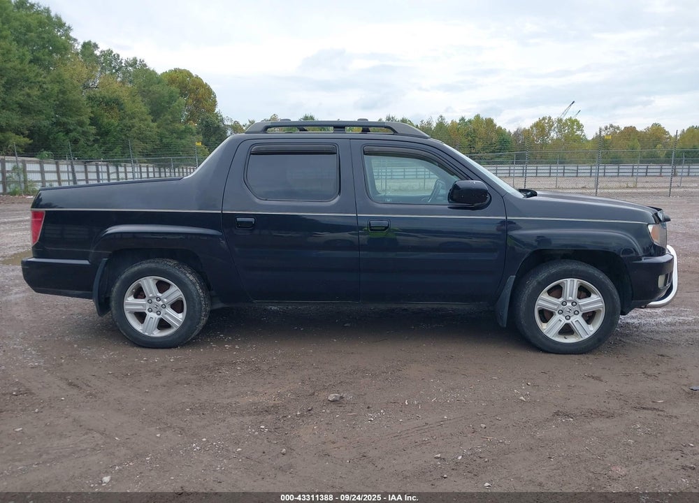 2009 HONDA RIDGELINE RTL VIN: 5FPYK16559B105578
