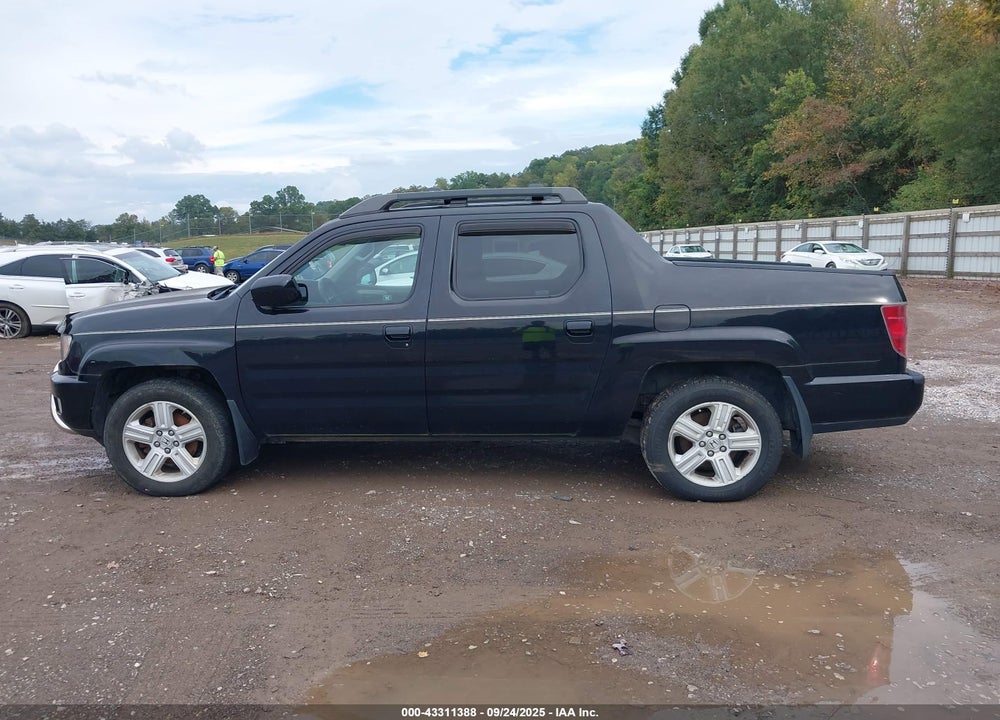 2009 HONDA RIDGELINE RTL VIN: 5FPYK16559B105578