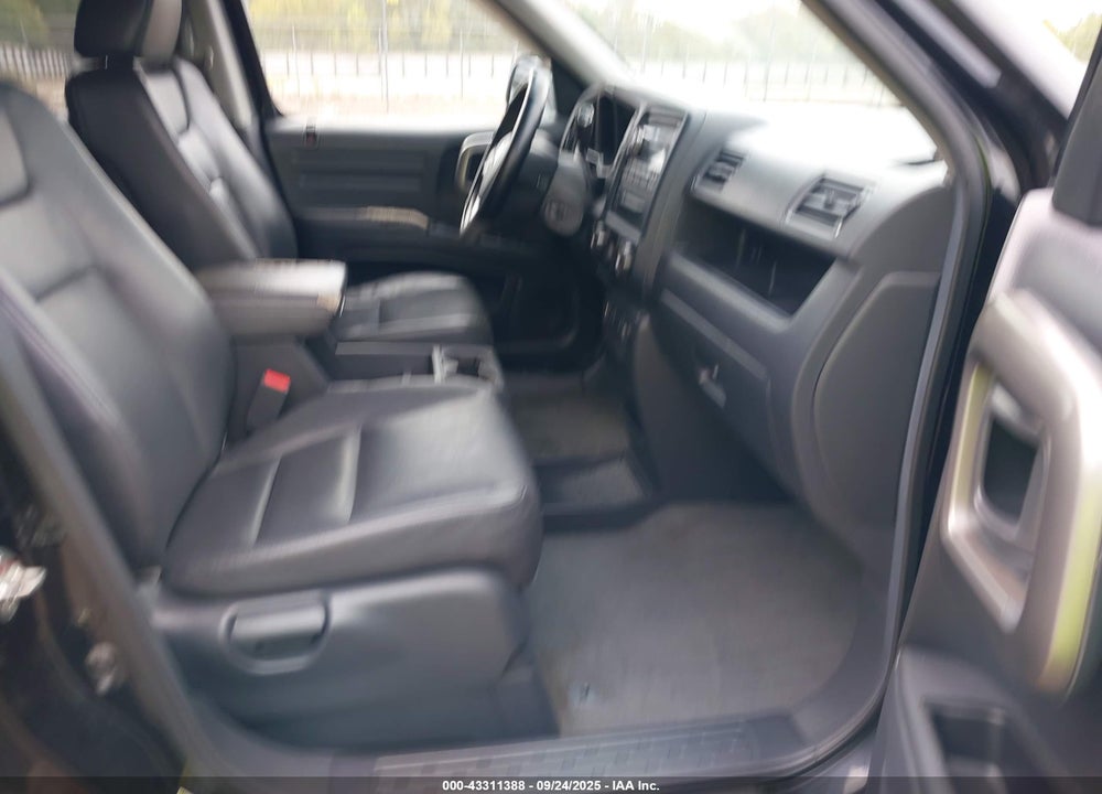 2009 HONDA RIDGELINE RTL VIN: 5FPYK16559B105578