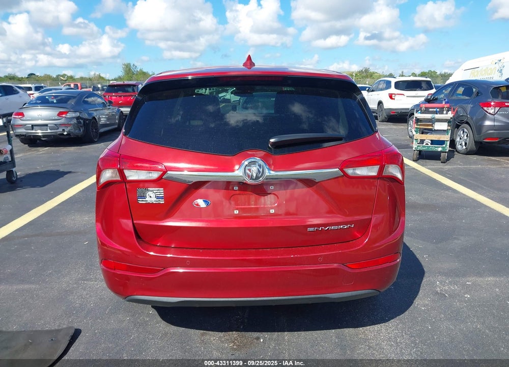 2019 BUICK ENVISION VIN: LRBFXBSA1KD104806