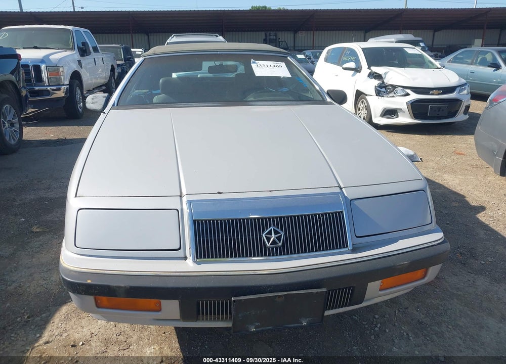 1991 CHRYSLER LEBARON LX VIN: 1C3XJ5532MG138832