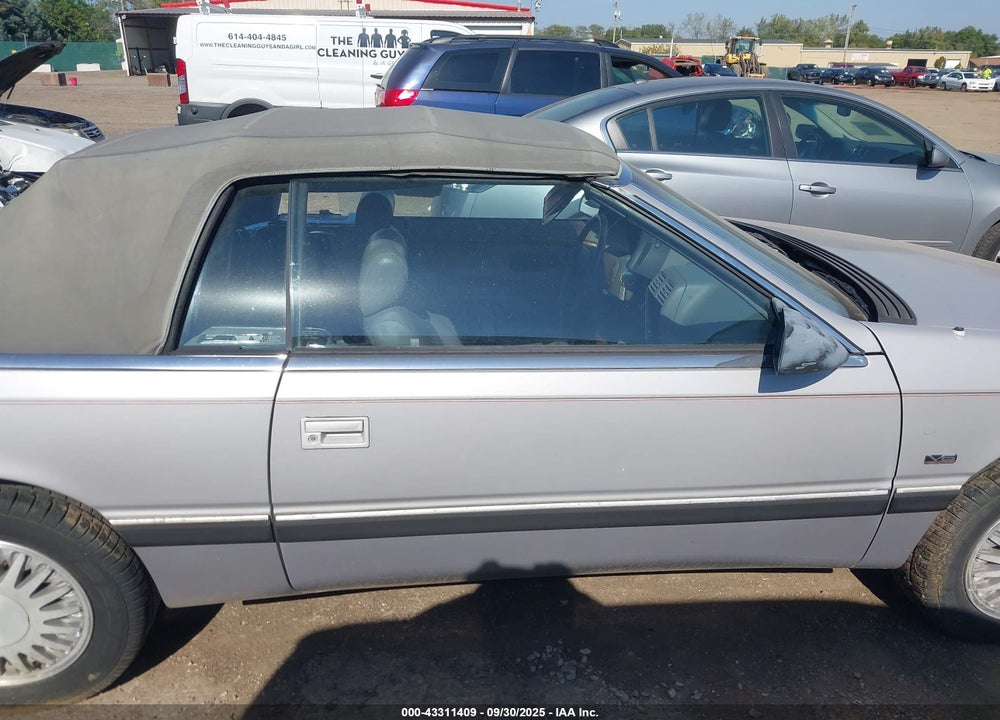 1991 CHRYSLER LEBARON LX VIN: 1C3XJ5532MG138832