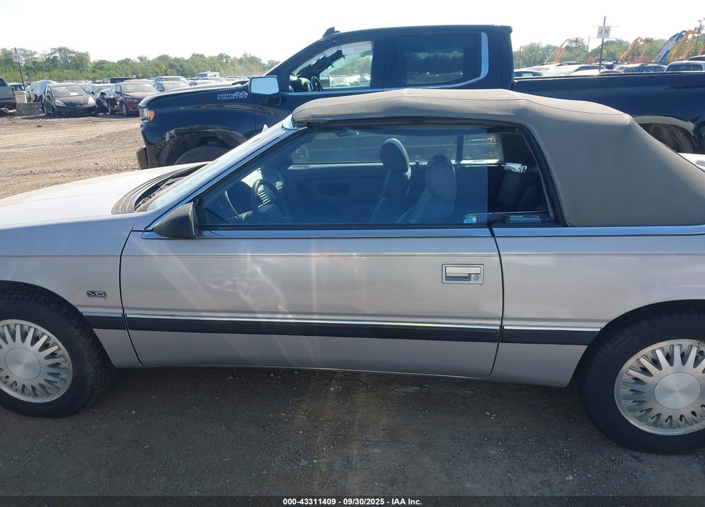 1991 CHRYSLER LEBARON LX VIN: 1C3XJ5532MG138832