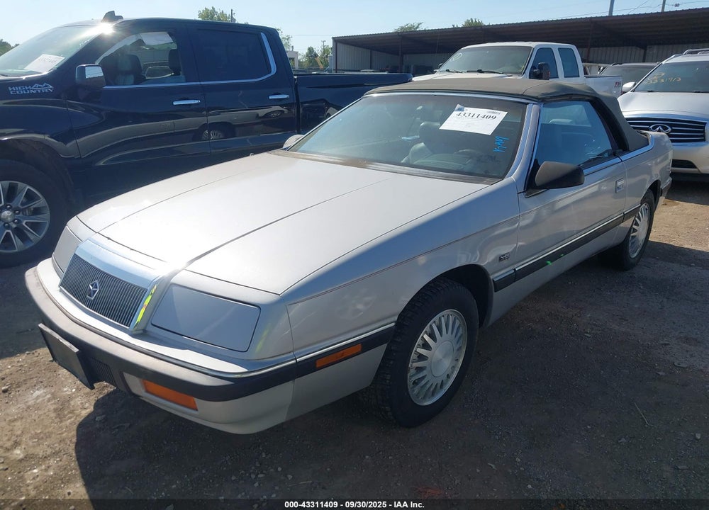 1991 CHRYSLER LEBARON LX VIN: 1C3XJ5532MG138832