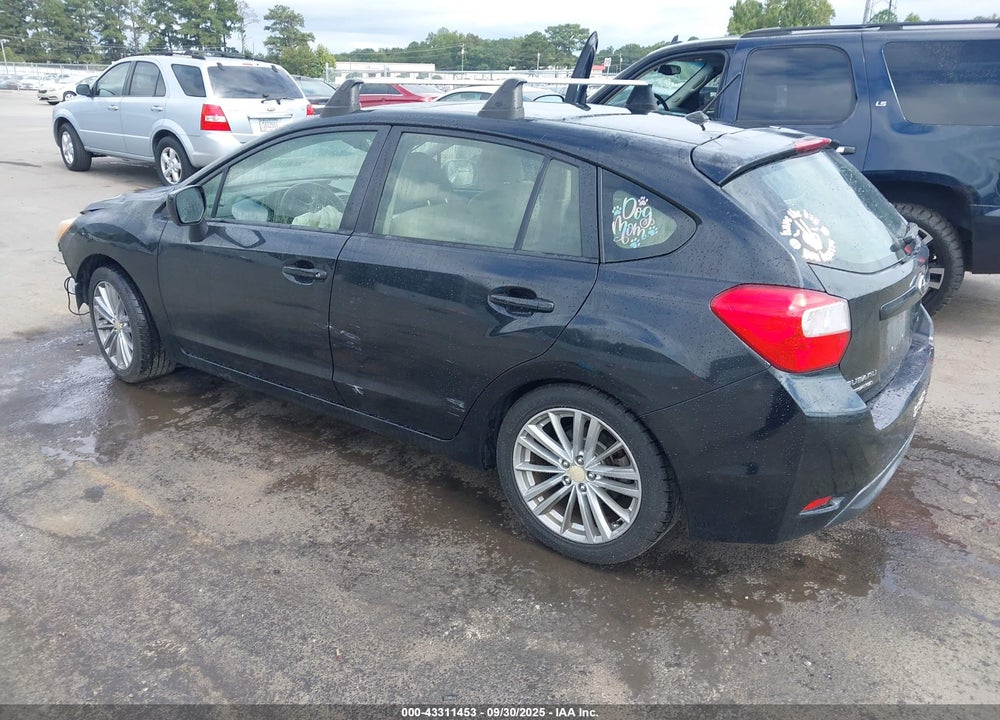 2013 SUBARU IMPREZA 2.0I PREMIUM VIN: JF1GPAD69DG854454