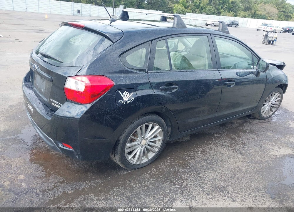 2013 SUBARU IMPREZA 2.0I PREMIUM VIN: JF1GPAD69DG854454