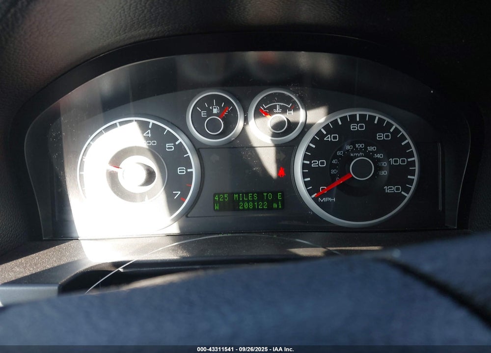 2009 FORD FUSION VIN: 3FAHP07Z09R199041