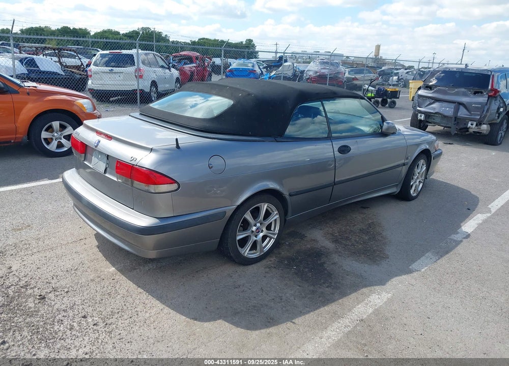 2003 SAAB 9-3 SE VIN: YS3DF78K737012844