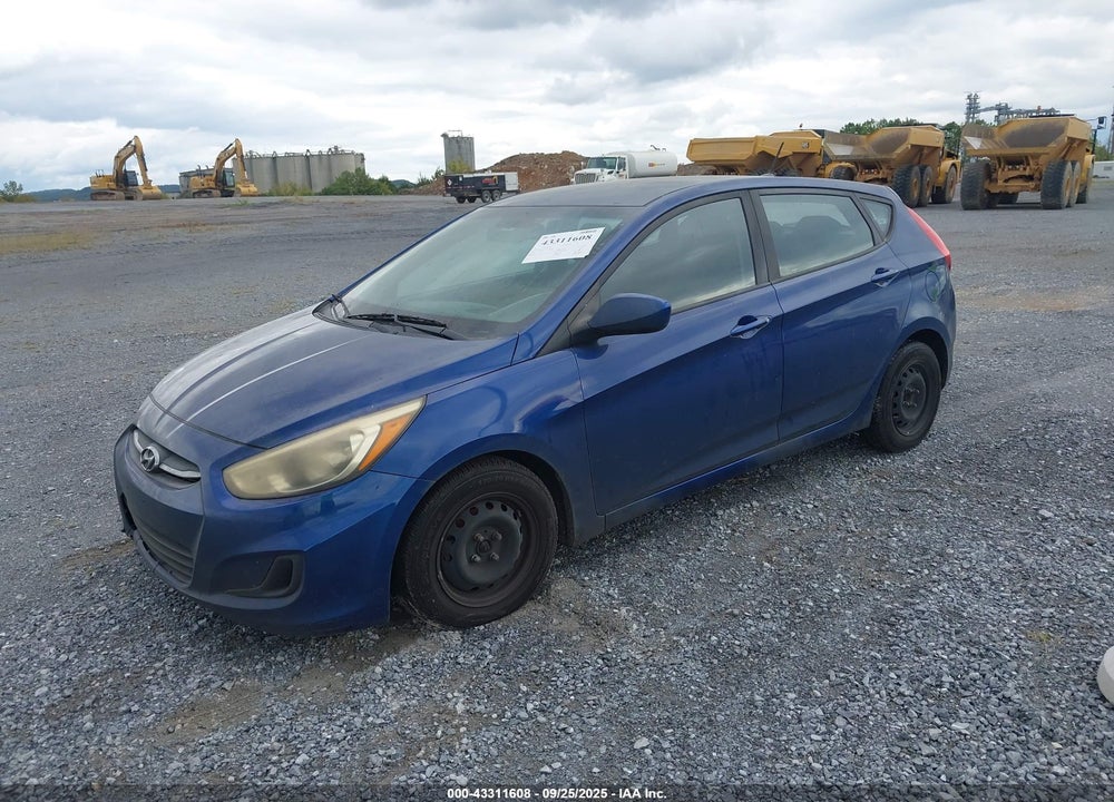 2017 HYUNDAI ACCENT VIN: KMHCT5AE6HU313002