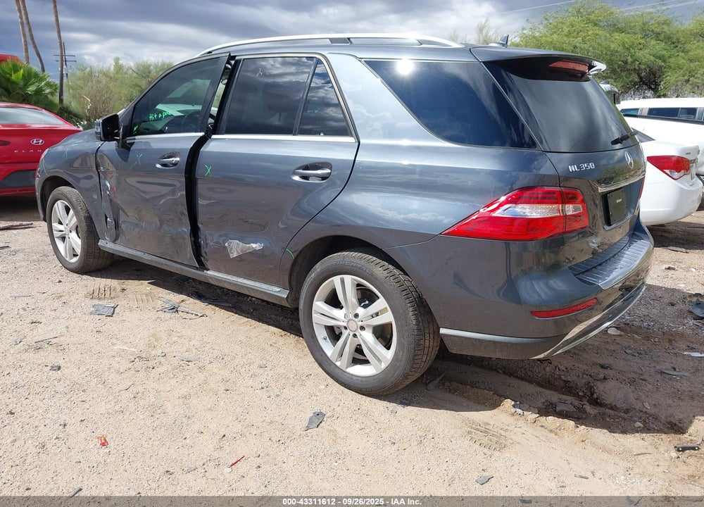 2015 MERCEDES-BENZ ML 350 VIN: 4JGDA5JB0FA615707