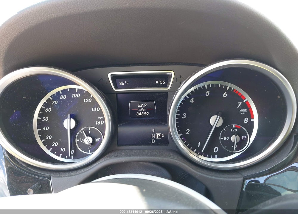 2015 MERCEDES-BENZ ML 350 VIN: 4JGDA5JB0FA615707