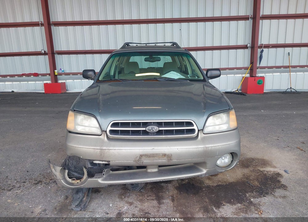 2001 SUBARU OUTBACK VIN: 4S3BH675217640256