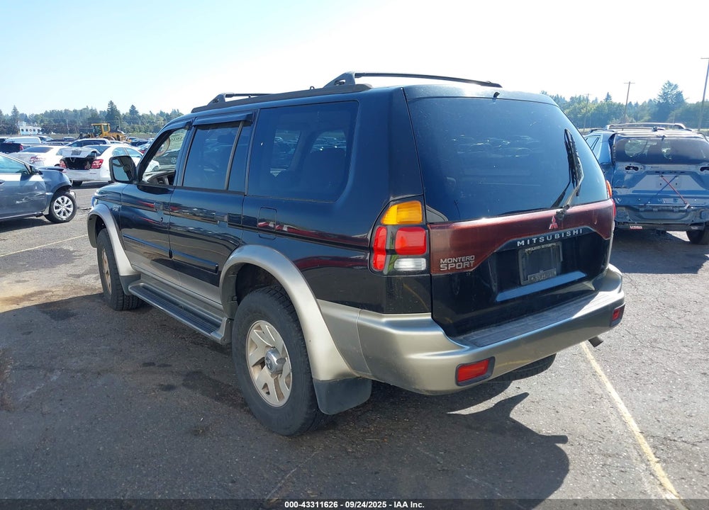 2000 MITSUBISHI MONTERO SPORT LS/XLS VIN: JA4MT31HXYP062484