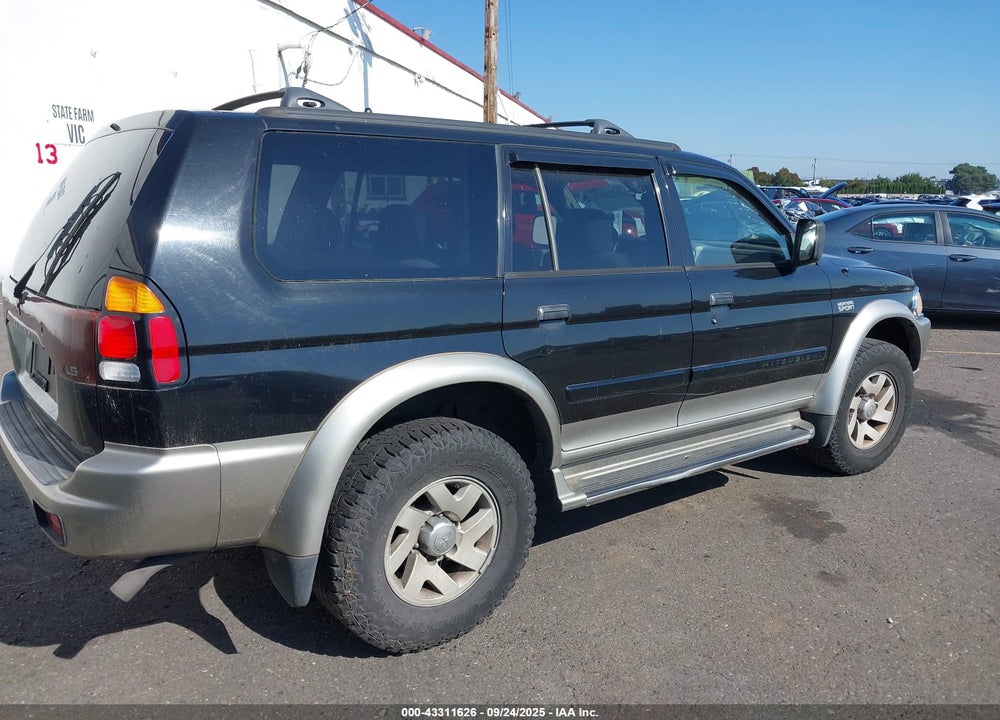 2000 MITSUBISHI MONTERO SPORT LS/XLS VIN: JA4MT31HXYP062484