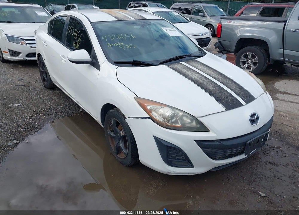 2011 MAZDA 3 VIN: JM1BL1VG3B1394487