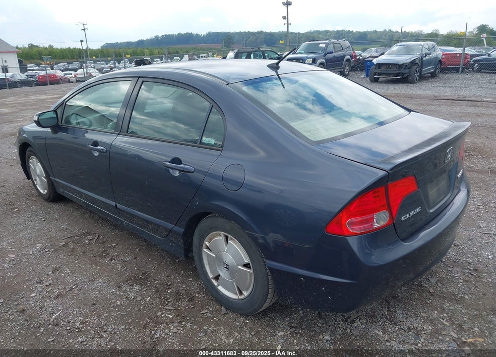 2006 HONDA CIVIC HYBRID VIN: JHMFA36296S010006