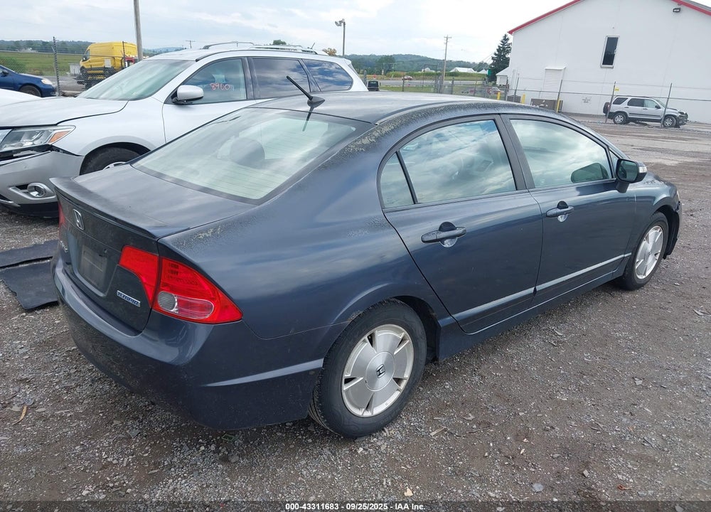 2006 HONDA CIVIC HYBRID VIN: JHMFA36296S010006