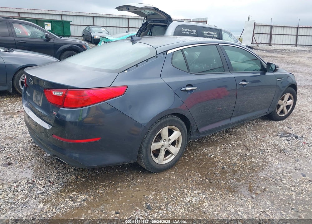 2015 KIA OPTIMA LX VIN: KNAGM4A79F5539005