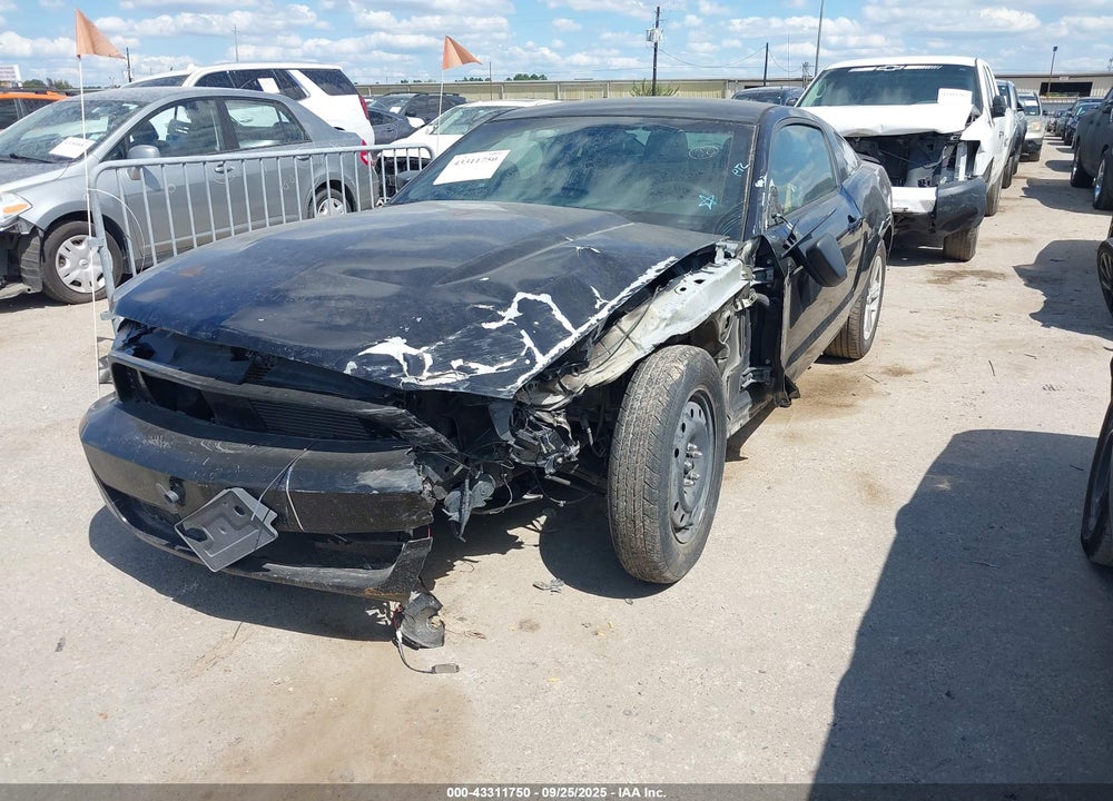 2012 FORD MUSTANG V6 VIN: 1ZVBP8AM0C5221509