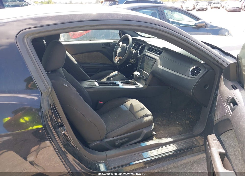 2012 FORD MUSTANG V6 VIN: 1ZVBP8AM0C5221509