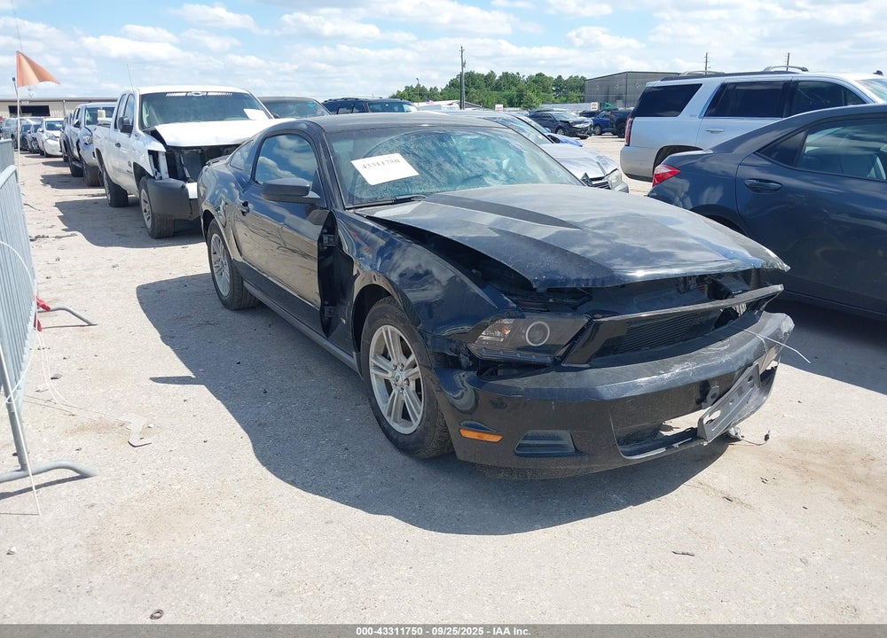 2012 FORD MUSTANG V6 VIN: 1ZVBP8AM0C5221509