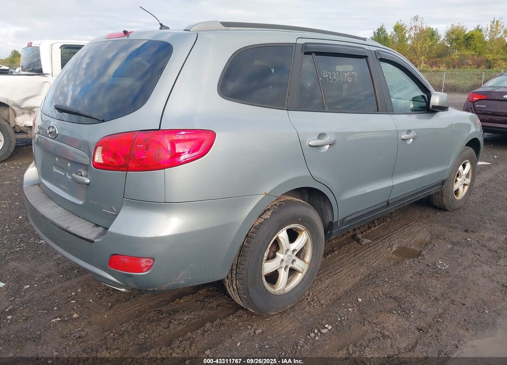 2007 HYUNDAI SANTA FE GLS VIN: 5NMSG73D57H013297