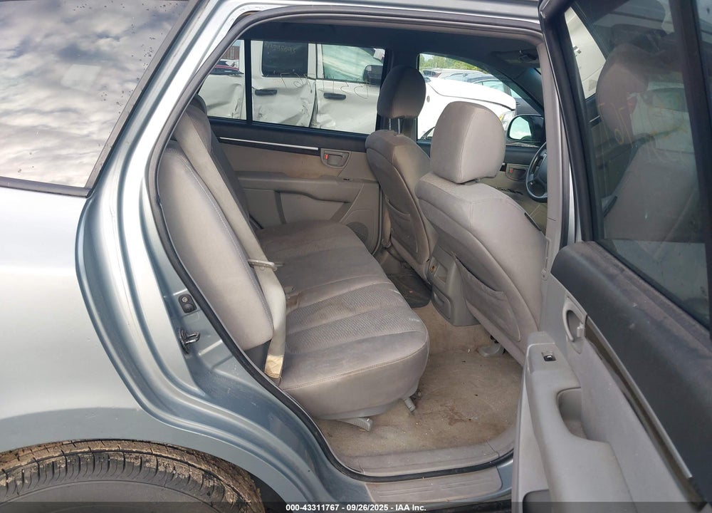 2007 HYUNDAI SANTA FE GLS VIN: 5NMSG73D57H013297